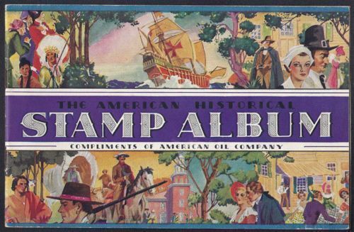 ALB 1937 Amoco American History Stamps
